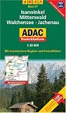  : ADAC Wander- & RadKarte 57 Mittenwald 1 : 30 000: Alpen / Voralpen. GPS-genau. Mit touristischem Register und Freizeitf&uuml;hrer