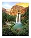 Havasu Falls Scenic Photographic Poster Print by Mike Norton, 8x10