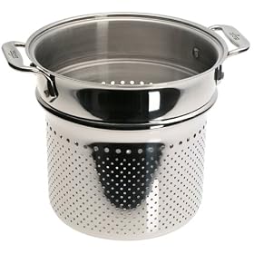 All-Clad Stainless Pasta Colander Insert by All-Clad