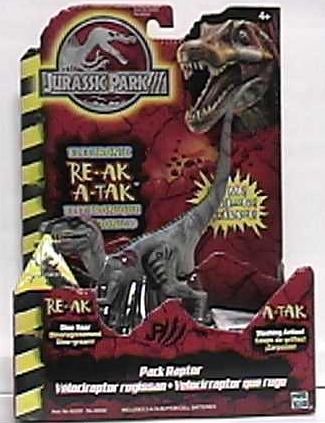 51M9DYVDWBL Jurassic Park 3 Electronic Pack Raptor Action Figure By Hasbro