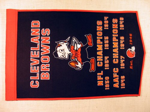 Cleveland Browns - NFL Super Bowl Banner