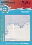Carte marine : De Toulon � Cavalaire...