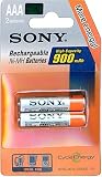 2x AAA 900mAh blister pack