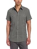 Kenneth Cole Mens Military Stripe Shirt