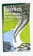 De la nature - de rerum natura
