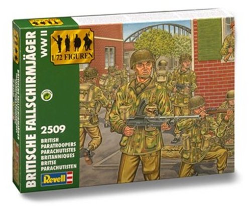 Imagen 2 de 02509  - Revell - British Paracaidistas Segunda Guerra Mundial, 54 piezas