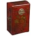 EXP Handcrafted 2-Bottle Wine Case With Bird And Flower Motif