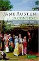 Jane Austen in Context (The Cambridge Edition of the Works of Jane Austen)