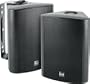Dual LU50PB 5.25-Inch 2-Way Indoor/Outdoor Satellite Speakers, Black (Pair)