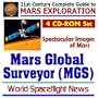 21st Century Complete Guide to Mars Exploration: Mars Global Surveyor (MGS)  Spacecraft, Mission, Science, and Images (Four CD-ROM Set)