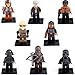 Star Wars Force Awakens Finn Crew Rey Han Solo 8 Minifigures Building brick