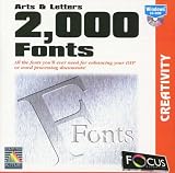 2,000 Fonts: Arts & Letters