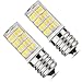 E17 LED Bulb, Microwave Oven Light 5 Watt Daylight White 6000K dimmable 52x2835SMD AC110-130V (Pack of 2) (Daylight White 6000K)