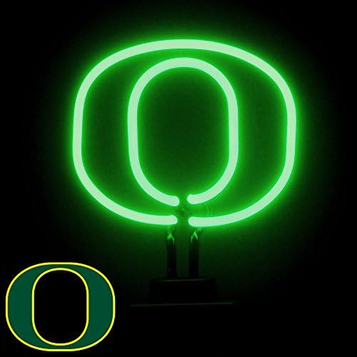 Oregon Ducks Table Top Neon Light