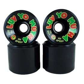 Dregs Skateboards Soy Wheel Luv Yo Mutha Black 66mm