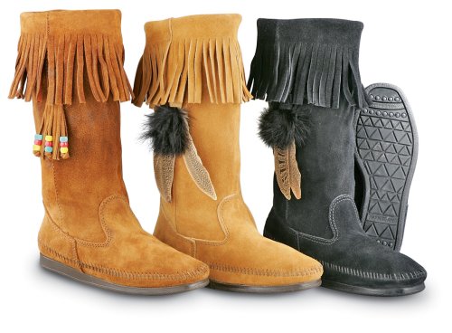 Ladies' Minnetonka Moccasins Calf Hi 3-in-1 Boot