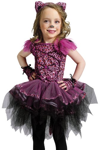 Toddler Ballerina Leopard Animal Halloween Costume