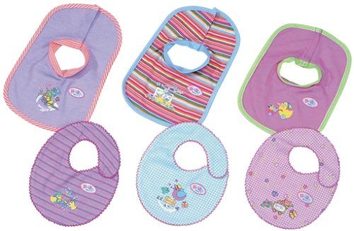 Childrens Toyshop  Toys : Zapf Creation Baby Born Bib (2 pieces)