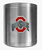 Ohio State Buckeyes Stainless Steel Can Cooler (Set of 4)