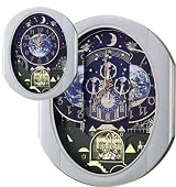 Peaceful Cosmos Entertainer Musical Wall Clock by Rhythm