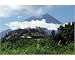 10x8 Photograph (25x20cm) Village of Penelokan with the volcano of Mount Agung behind by Robert Harding