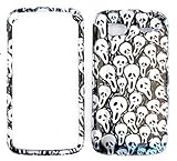 HTC Sensation Transparent Design, Cute Multi Mini Skulls Hard Case/Cover/Fa ....