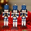 Indianapolis Colts Nutcracker Ornaments 3pk NFL Football Fan Shop Sports Team Merchandise
