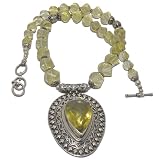 Chain Necklaces Sterling Silver Peridot Jewelry 21 inches