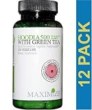 51M9imyLgJL. SL160  Hoodia 500, Maximize, Maximum International, 120 Veggiecaps, 12 bottles