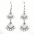 Sterling Silver Earrings - 44 mm