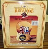 Heritage NHL Musical Water Globe 1942 Toronto Maple Leafs Vs 1943 Chicago Black Hawks