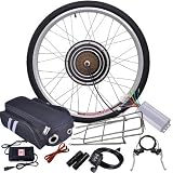 36v 500w 26 Inch Rear Wheel Electric Bicycle Motor Conversion Kit