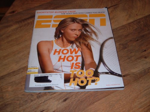 ESPN magazine, June 20, 2005-Maria Sharapova.