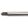 Alvord Polk 155-S-05 High-Speed Steel Taper Pin Reamer Set, Left Hand Spiral Flute, Uncoated Finish, 7-Piece, 7/0 - #0 Taper Pin Sizes in Wood Case