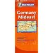 Michelin Map Germany Mideast 544 (Maps/Regional (Michelin))