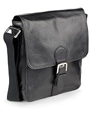 Leather Buckle Man Bag