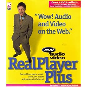 Real Player PLUS: Real Audio/Video [Windows 95/NT and Macintosh]