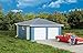 Two-Car Garage -- Kit - 3-1/8 x 3-1/8 x 2