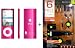 Apple iPod nano 8 GB Pink (6th Generation)- REFURBISHED + 6 Pc. Accessory Kit