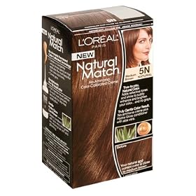 L'Oreal Natural Match Hair Color, 5N Medium Brown