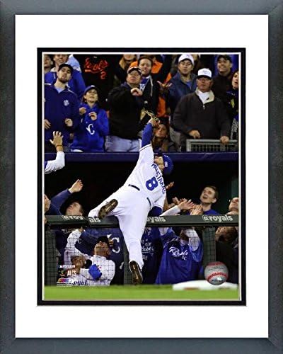 Mike Moustakas Kansas City Royals Game 3 of the 2014 ALCS Action Framed Picture