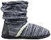 Muk Luks Women's Scrunch B Side Marl Slouch Boot Slipper