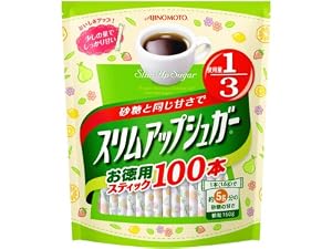 スリムアップシュガー スティック 100本