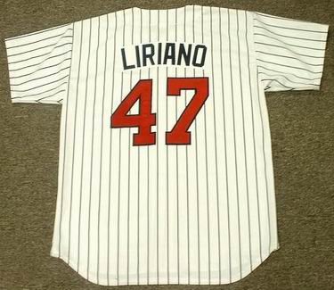 FRANCISCO LIRIANO Minnesota Twins Majestic Home Baseball Jersey, LARGE