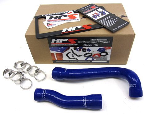 99-06 00 01 BMW E46 323 325 328 330 M3 HPS Silicone Radiator Hose Kit Blue