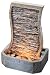 HoMedics WFL-WALL Water Wall Illuminated Tabletop Fountain