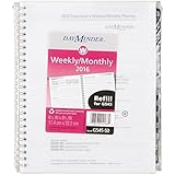 DayMinder Weekly / Monthly Planner Refill 2016, for G545, 6-7/8 x 8-3/4 Inches (G545-50-16)