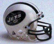 Riddell New York Jets NFL Replica Mini Helmet w/Z2B Mask