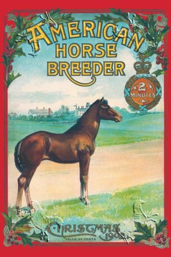 Art Poster, American Horse Breeder, Christmas 1902 - 18.75 x 27.5