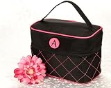 The Cosmopolitan Monogrammed Cosmetic Travel Bag - W - Baby Shower Gifts & Wedding Favors